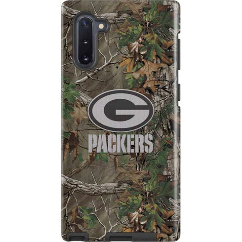 NFL Green Bay Packers Realtree Xtra Green Camo Galaxy Note 10 Pro Case