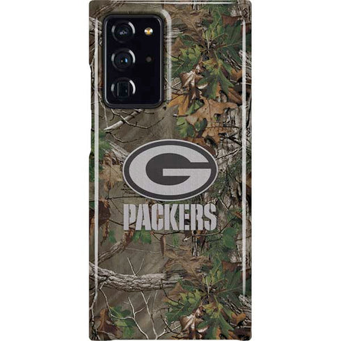 NFL Green Bay Packers Realtree Xtra Green Camo Galaxy Note20 Ultra 5G Lite Case