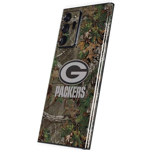 NFL Green Bay Packers Realtree Xtra Green Camo Galaxy Note20 Ultra 5G Skin