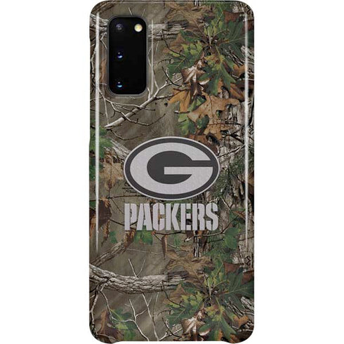 NFL Green Bay Packers Realtree Xtra Green Camo Galaxy S20 Lite Case