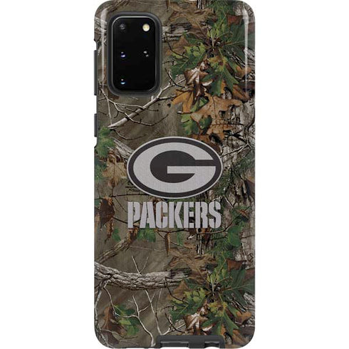 NFL Green Bay Packers Realtree Xtra Green Camo Galaxy S20 Plus Pro Case