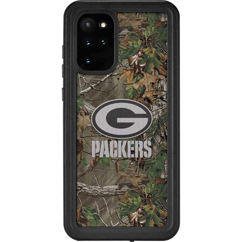 NFL Green Bay Packers Realtree Xtra Green Camo Galaxy S20 Plus Waterproof Case