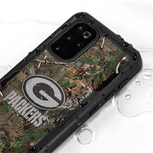 NFL Green Bay Packers Realtree Xtra Green Camo Galaxy S20 Plus Waterproof Case