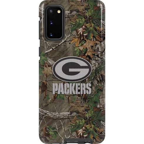 NFL Green Bay Packers Realtree Xtra Green Camo Galaxy S20 Pro Case