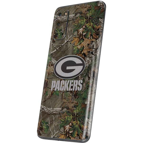 NFL Green Bay Packers Realtree Xtra Green Camo Galaxy S20 Skin
