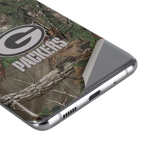 NFL Green Bay Packers Realtree Xtra Green Camo Galaxy S20 Ultra 5G Skin