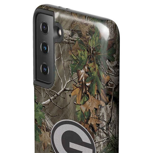 NFL Green Bay Packers Realtree Xtra Green Camo Galaxy S21 Plus 5G Pro Case
