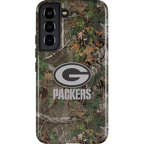 NFL Green Bay Packers Realtree Xtra Green Camo Galaxy S22 Pro Case