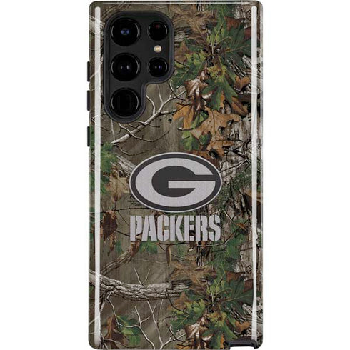 NFL Green Bay Packers Realtree Xtra Green Camo Galaxy S22 Ultra Pro Case
