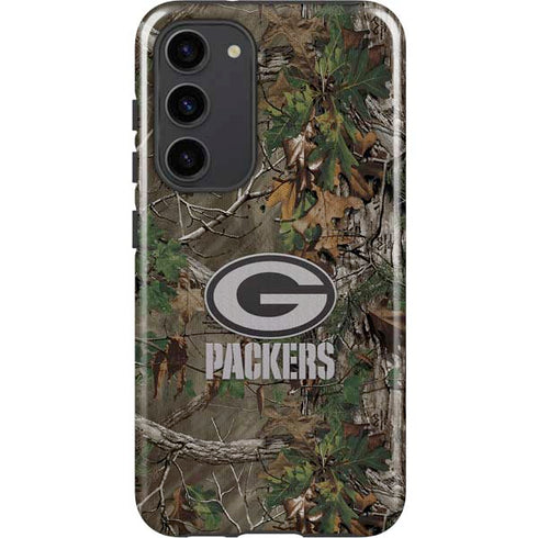 NFL Green Bay Packers Realtree Xtra Green Camo Galaxy S23 Plus Pro Case