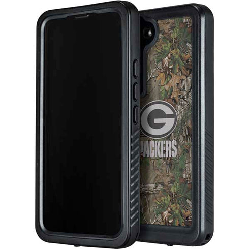 NFL Green Bay Packers Realtree Xtra Green Camo Galaxy S23 Waterproof Case