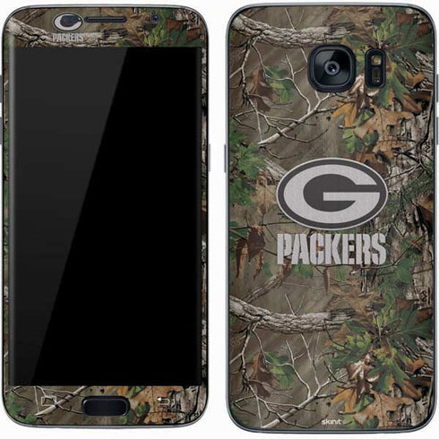 NFL Green Bay Packers Realtree Xtra Green Camo Galaxy S7 Skin