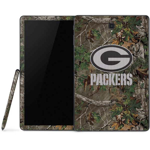 NFL Green Bay Packers Realtree Xtra Green Camo Samsung Galaxy Tab Skin