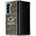 NFL Green Bay Packers Realtree Xtra Green Camo Galaxy Z Fold5 5G Clear Case