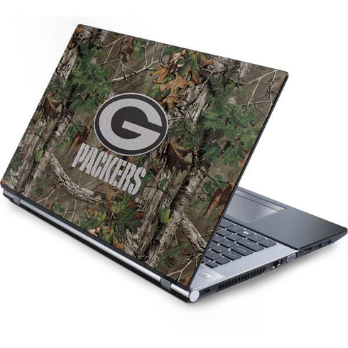 NFL Green Bay Packers Realtree Xtra Green Camo Generic Laptop Skin