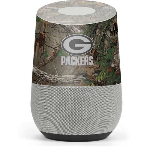 NFL Green Bay Packers Realtree Xtra Green Camo Google Home Skin