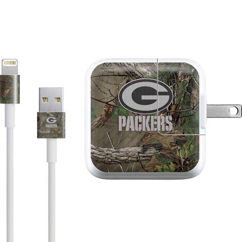 NFL Green Bay Packers Realtree Xtra Green Camo iPad Charger (10W USB) Skin