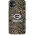 NFL Green Bay Packers Realtree Xtra Green Camo iPhone 11 Clear Case