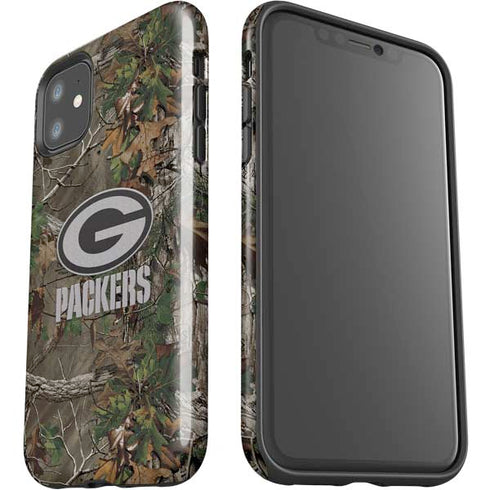 NFL Green Bay Packers Realtree Xtra Green Camo iPhone 11 Impact Case