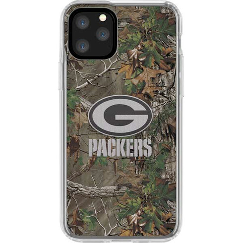 NFL Green Bay Packers Realtree Xtra Green Camo iPhone 11 Pro Clear Case