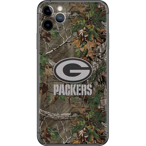 NFL Green Bay Packers Realtree Xtra Green Camo iPhone 11 Pro Max Skin