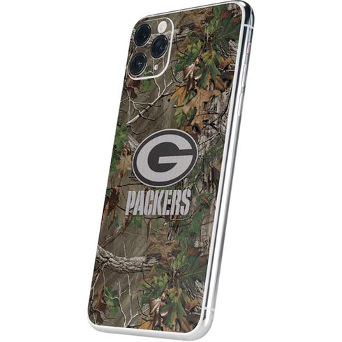 NFL Green Bay Packers Realtree Xtra Green Camo iPhone 11 Pro Max Skin