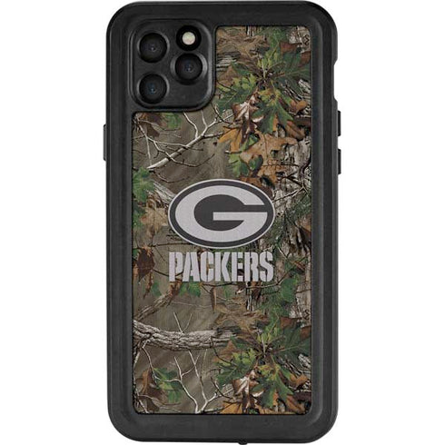 NFL Green Bay Packers Realtree Xtra Green Camo iPhone 11 Pro Max Waterproof Case