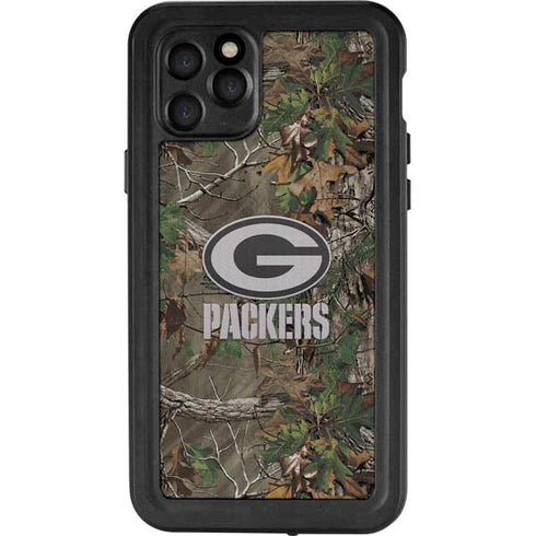 NFL Green Bay Packers Realtree Xtra Green Camo iPhone 11 Pro Waterproof Case