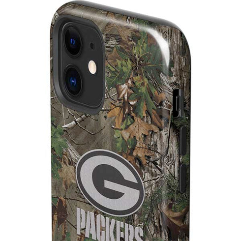 NFL Green Bay Packers Realtree Xtra Green Camo iPhone 12 Impact Case