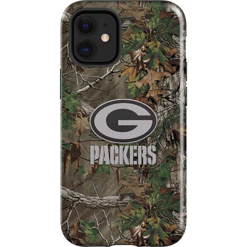 NFL Green Bay Packers Realtree Xtra Green Camo iPhone 12 Mini Impact Case