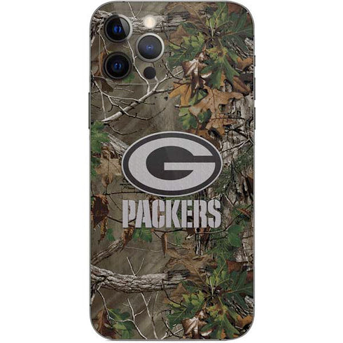NFL Green Bay Packers Realtree Xtra Green Camo iPhone 12 Pro Skin