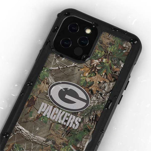 NFL Green Bay Packers Realtree Xtra Green Camo iPhone 12 Pro Waterproof Case