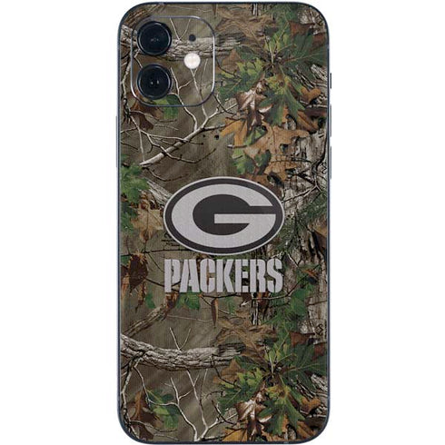 NFL Green Bay Packers Realtree Xtra Green Camo iPhone 12 Skin