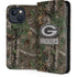 NFL Green Bay Packers Realtree Xtra Green Camo iPhone 13 Folio Case
