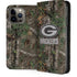 NFL Green Bay Packers Realtree Xtra Green Camo iPhone 13 Pro Max Folio Case