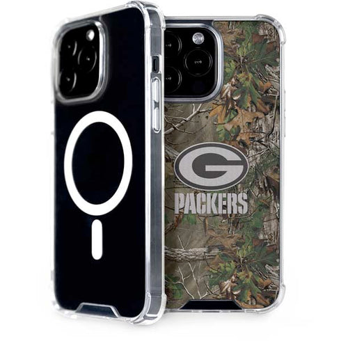 NFL Green Bay Packers Realtree Xtra Green Camo iPhone 13 Pro Max MagSafe Case