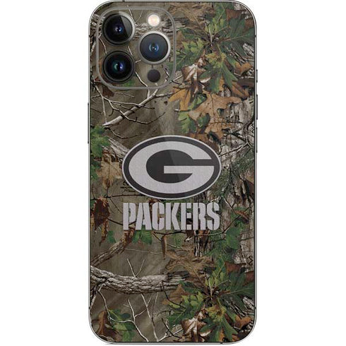 NFL Green Bay Packers Realtree Xtra Green Camo iPhone 13 Pro Max Skin