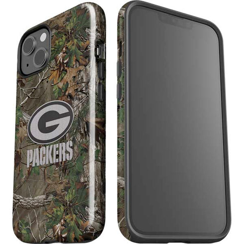 NFL Green Bay Packers Realtree Xtra Green Camo iPhone 14 Plus Impact Case