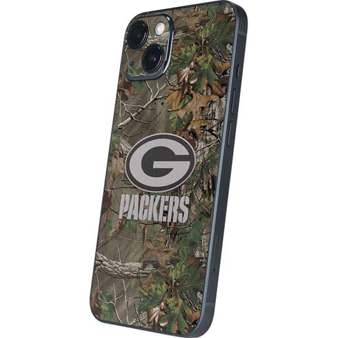 NFL Green Bay Packers Realtree Xtra Green Camo iPhone 15 Plus Skin
