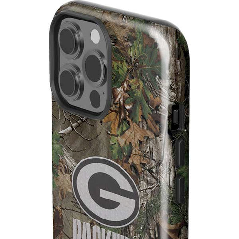 NFL Green Bay Packers Realtree Xtra Green Camo iPhone 14 Pro Max Impact Case
