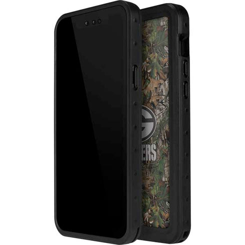 NFL Green Bay Packers Realtree Xtra Green Camo iPhone 14 Pro Max Waterproof Case
