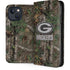 NFL Green Bay Packers Realtree Xtra Green Camo iPhone 15 Plus Folio Case