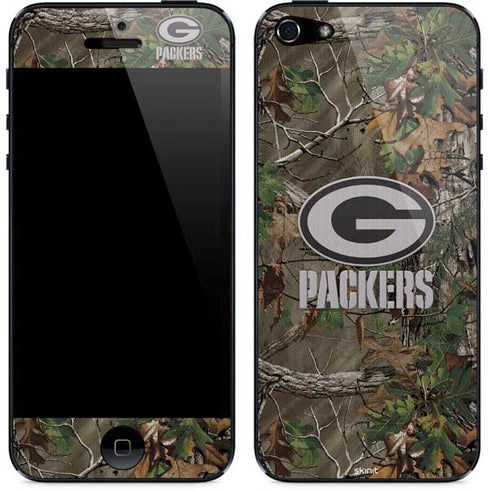 NFL Green Bay Packers Realtree Xtra Green Camo iPhone 5/5s/5SE Skin