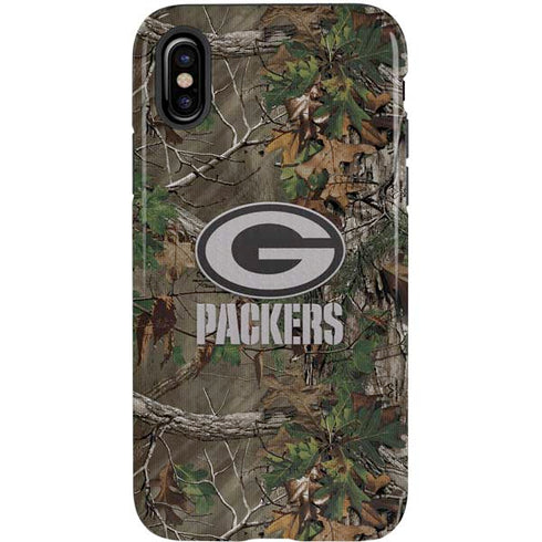 NFL Green Bay Packers Realtree Xtra Green Camo iPhone X Pro Case