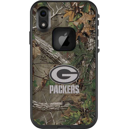 NFL Green Bay Packers Realtree Xtra Green Camo LifeProof Fre iPhone Skin