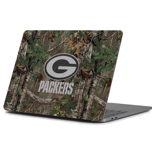 NFL Green Bay Packers Realtree Xtra Green Camo Apple MacBook Pro 13-inch Skin