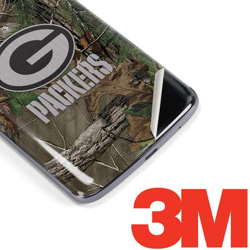 NFL Green Bay Packers Realtree Xtra Green Camo Moto E5 Plus Skin