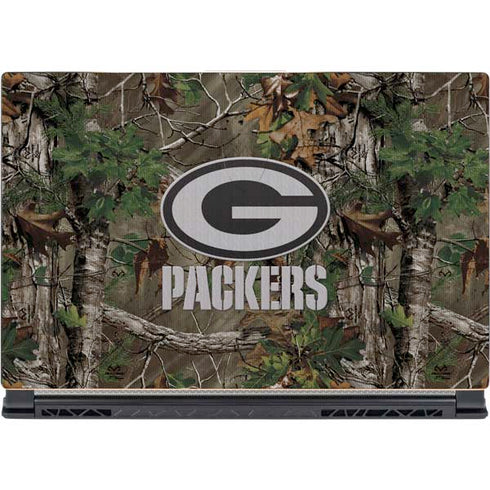 NFL Green Bay Packers Realtree Xtra Green Camo MSI GS65 Stealth Laptop Skin