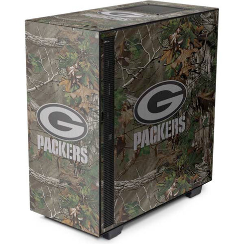 NFL Green Bay Packers Realtree Xtra Green Camo NZXT H510 Compact ATX Mid-Tower Case Skin