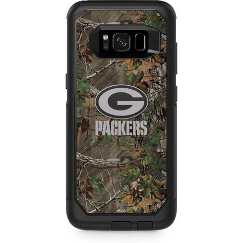 NFL Green Bay Packers Realtree Xtra Green Camo Otterbox Commuter Galaxy Skin